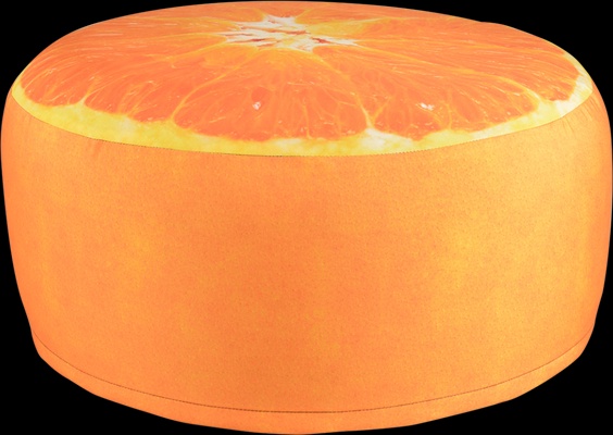 Puff Exterior Naranja